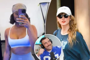Taylor Swift gets angry with travis kelce ex,Kayla Nicole, confirmed she was pregnant to Six-Word after blame his lover.. full story