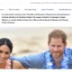 Harry and Meghan’s demotion was blamed on a “routine website update,” a palace source told The Telegraph, adding that the change is unrelated to the couple’s recent brand development. check full details