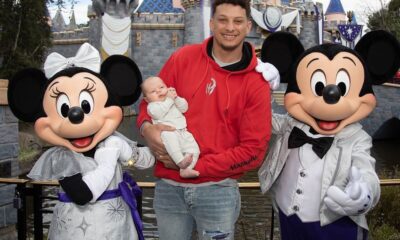 Disney Delight: brittany shares adorable snaps of patrick mahomes and their children at Disneyland.