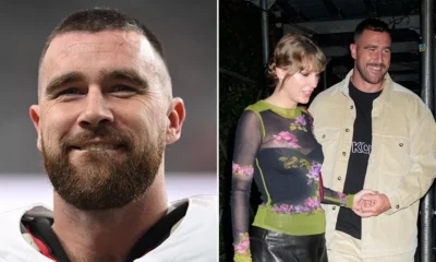 Travis Kelce; I Said i love kissing Taylor  because she is my babe, don't interpret it to her nakedness.Travis Kelce response to critics see details'