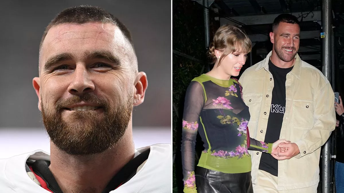 Travis Kelce; I Said i love kissing Taylor  because she is my babe, don't interpret it to her nakedness.Travis Kelce response to critics see details'