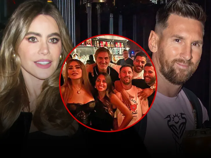 BREAKING NEWS: SOFIA VERGARA: Not Bothering me partying out with Lionel Messi. Sofia Vergara and Lionel Messi Spotted having fun in a club see details.