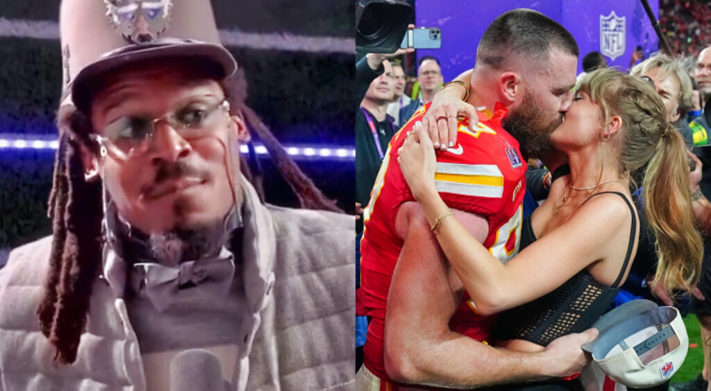 Cam Newton Has A WARNING For Travis Kelce About DATING Taylor Swift: “Don’t F__K This Up Travis!”