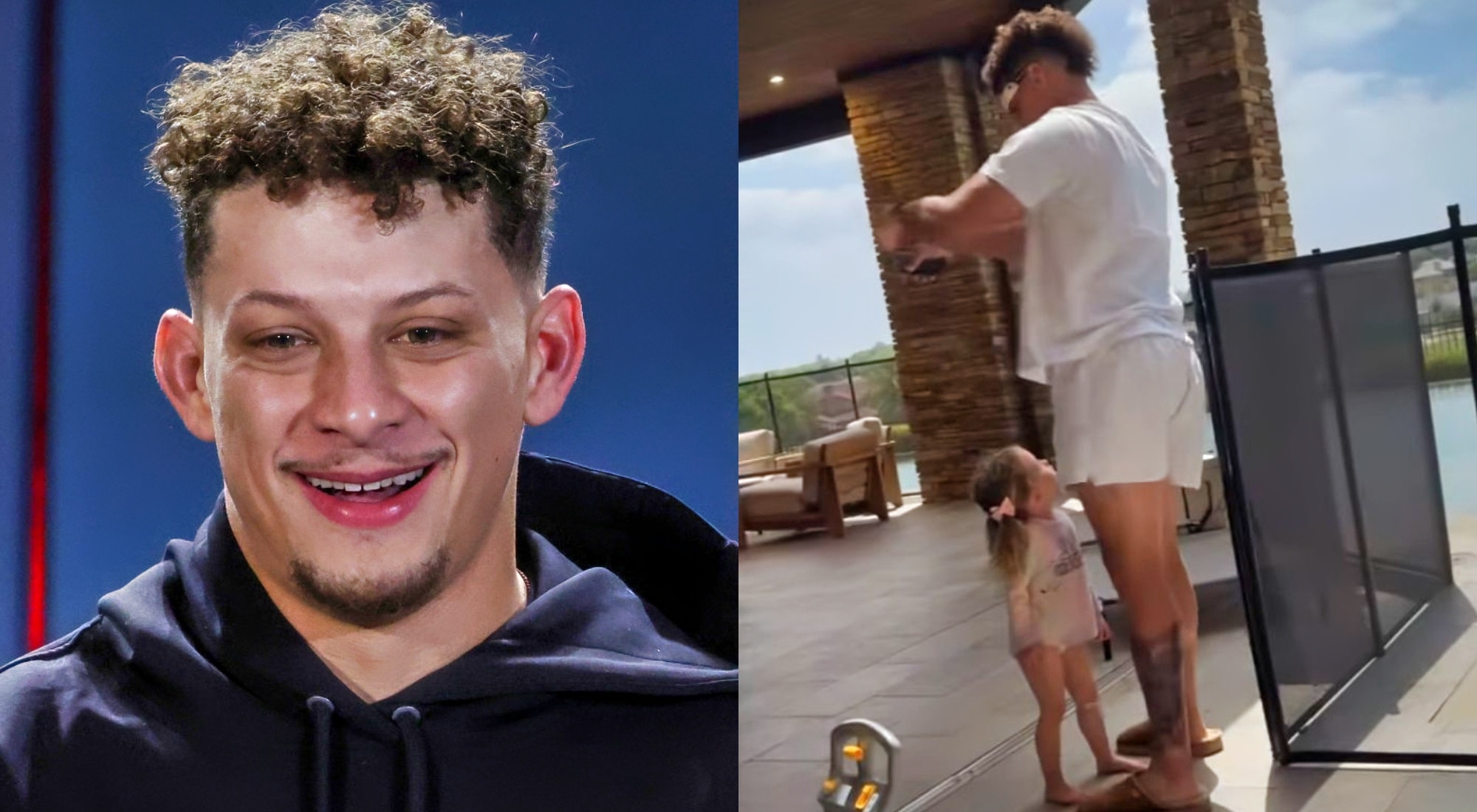 NFL star Patrick Mahomes races to Save daughter’s eyes from the harmful solar eclipse.