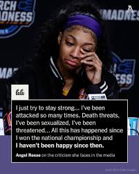 Angel Reese says she hasn't had peace since winning National Championship, “I’ve been through so much,” Angel Reese in tears.