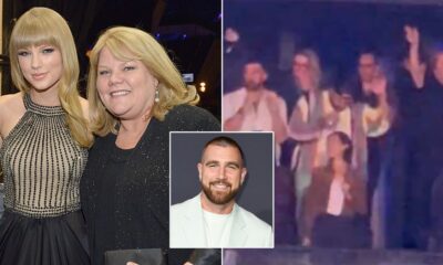 Taylor Swift's mum dances with Travis Kelce in sweet moment at last Eras Tour show in Paris