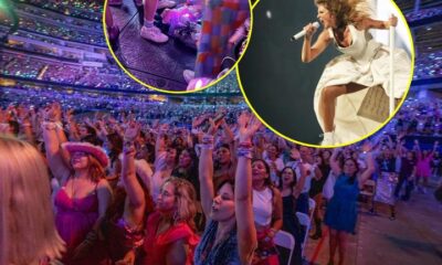 The OFFENSIVE image at Taylor Swift's concert caused OUTRAGE.😱😱😱😱 Full details below👇👇