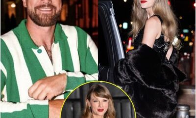 Taylor Swift teases Travis Kelce with her solo outing in Paris, Where is your girlfriend?😱😱😱 Swift stunned onlookers with her chic appearance, looking out of this world as she slipped into a very 70s-esque outfit. For her NYC outing, Taylor wore some Sézane Jessie Brown Python Print Loafers, a Gant G Pattern Collar Sweater, and some wide-leg jeans. The singer wore her blonde locks down and straight, with her fringe grazing her eyebrows in classic Taylor style.