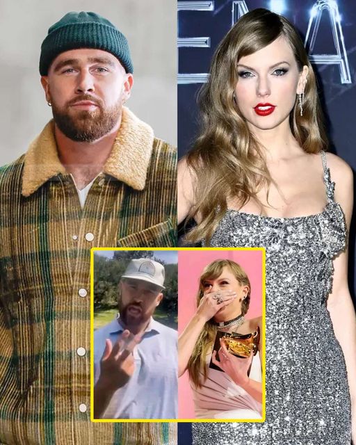 Travis Kelce’s friends tried their best to distract him during a game of golf by employing a Taylor Swift-related tactic. A video has surfaced online that shows the NFL star lining up for a swing in the middle of a fairway while his friends began playing Swift’s ‘Bad Blood’ track and giggle their faces off. The attempt to get under his skin clearly didn’t rattle the typically unflappable Kelce as he swung. And, although the clip doesn’t show where the ball ended up, the Kansas City Chiefs tight end appeared to be very pleased with himself as he celebrated in their faces