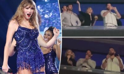 Travis Kelce dances at Taylor Swift’s Eras Tour show in Paris... video 👉