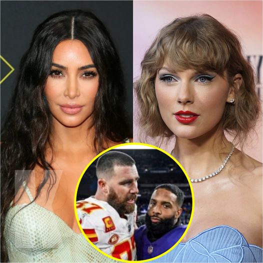 atch: Kim Kardashian Throws Down the Gauntlet: CHALLENGES Taylor Swift and Travis Kelce for NFL Supercouple Title, TEASES Potential Move to Kansas City Chiefs for Her Man.😱😱😱😱
