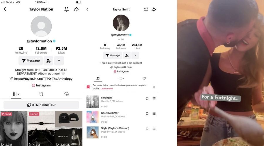 WHAT THE HELL is going on, I'm scared: Swifties and NFL Fans are EXCITING after Taylor Swift deleted Fortnight on her Tiktok and YouTube, Taylor Nation also deleted their profile pictures on the platform .. Full story below👇👇👇