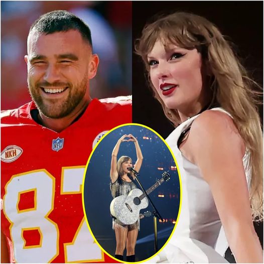 All the Sweet Ways Taylor Swift TRIBUTES Travis Kelce on Eras Tour "From Sitting in the Stands to Incorporating 'Swag Surfing' into Choreography Showing Love to the Football Player .😱