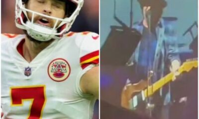 Legendary Rock Star Eddie Vedder Of Pearl Jam SLAMMED Chiefs Kicker Harrison Butker During CONCERT In Las Vegas😱😱😱