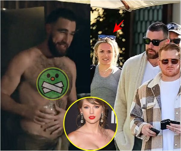 Did Travis Kelce DID it with another Woman? Viral STEAMY Video of Travis Kelce in just a Towel Surfaced online after Travis was SEEN at lunch with his pals and a MYSTERIOUS blonde WOMAN. Watch Taylor's reaction.😱😱😱OMG👇