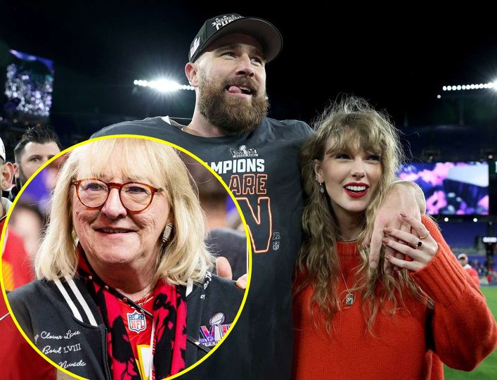 Donna Kelce surprise Taylor Swift and Travis KELCE .she was open about the issue of what they would name their FIRST grandchild .😱