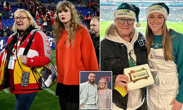 BREAKING NEWS : Donna Kelce, 71, ‘could land her own reality TV show and a $5MILLION deal to sell her ‘Mama Kelce Cookies’ across the United States’ after shooting to fame from son Travis dating Taylor.😱