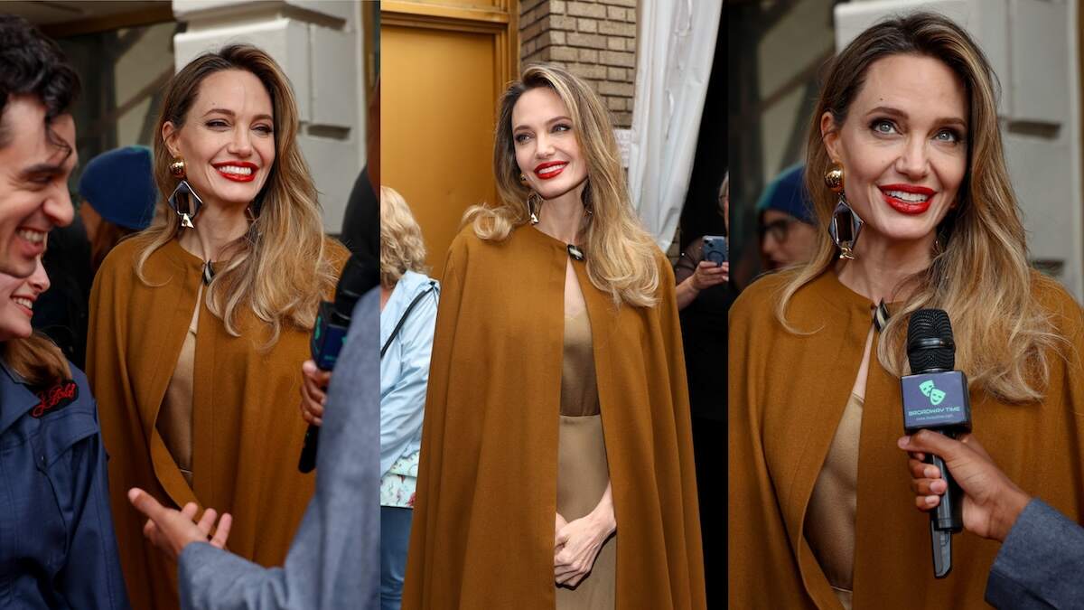 n April 11, Angelina Jolie stepped out of her vehicle and took everyone’s breath away.