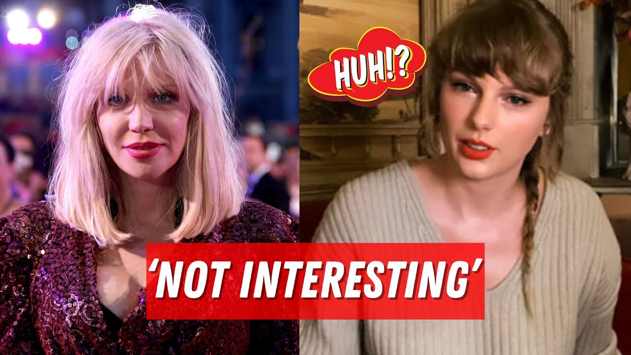  " You are a bitch. watch Video  of courtney love and Taylor Swift As they  fight dirty. Kim Kardashian  react.