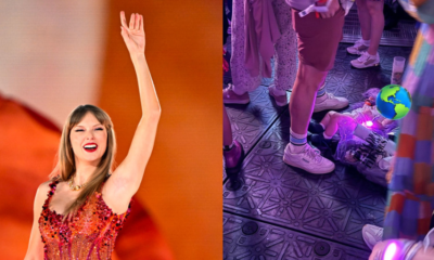 TAYLOR SWIFT:"You are a careless mother.  i wont be responsible for the damage. Taylor  swift get angry With Some Fans who left theirs Kid on the floor just to watch the show in Paris see details