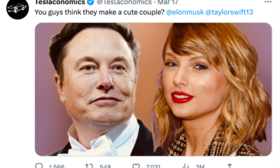 News now : Elon musk indicates interest in Taylor swift after 3 consecutive divorce after claiming his the perfect man for her... Full story below