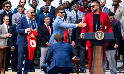 Travis Kelce explained upon his arrival that President Biden’s closest protection made the very serious threat that he couldnt explain.